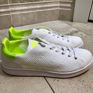 Adidas Stan Smith Primeknit Lace Up Sneakers
